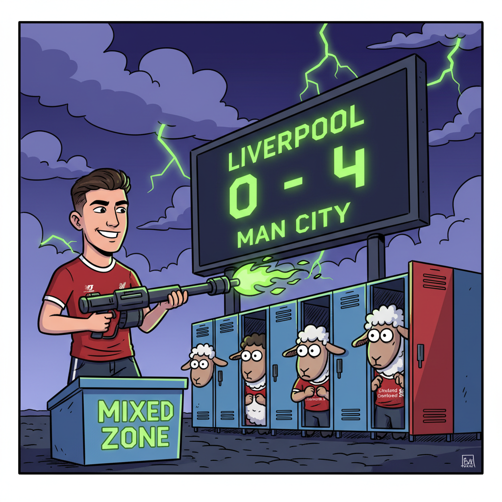 Szoboszlai Said Liverpool Lacked 'Fighting Spirit' and Honestly, I Haven't Seen a Footballer Publicly Roast His Own Teammates Like That Since Keane Did It on MUTV